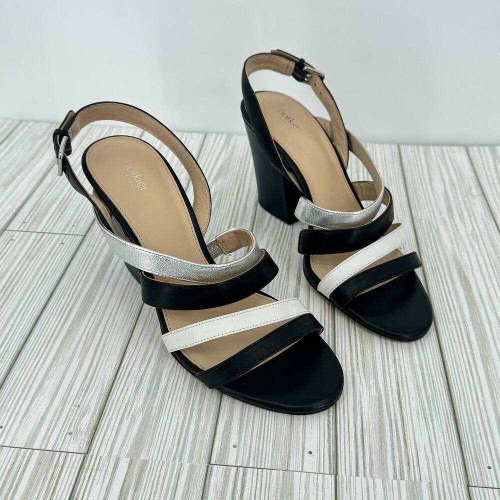 Botkier Sera Colorblock Caged Block Heel Ankle St… - image 5